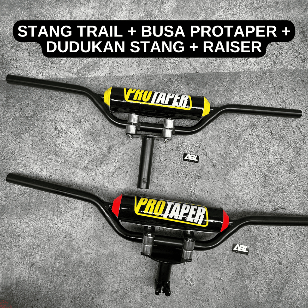 Stang Trail Busa Protaper Import Tebal Dudukan Stang Untuk HONDA YAMAHA Matic Bebek Universal