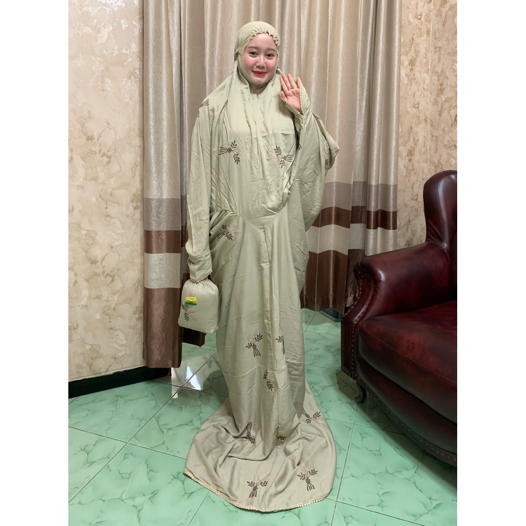 Mukena rayon twill aira terusan
