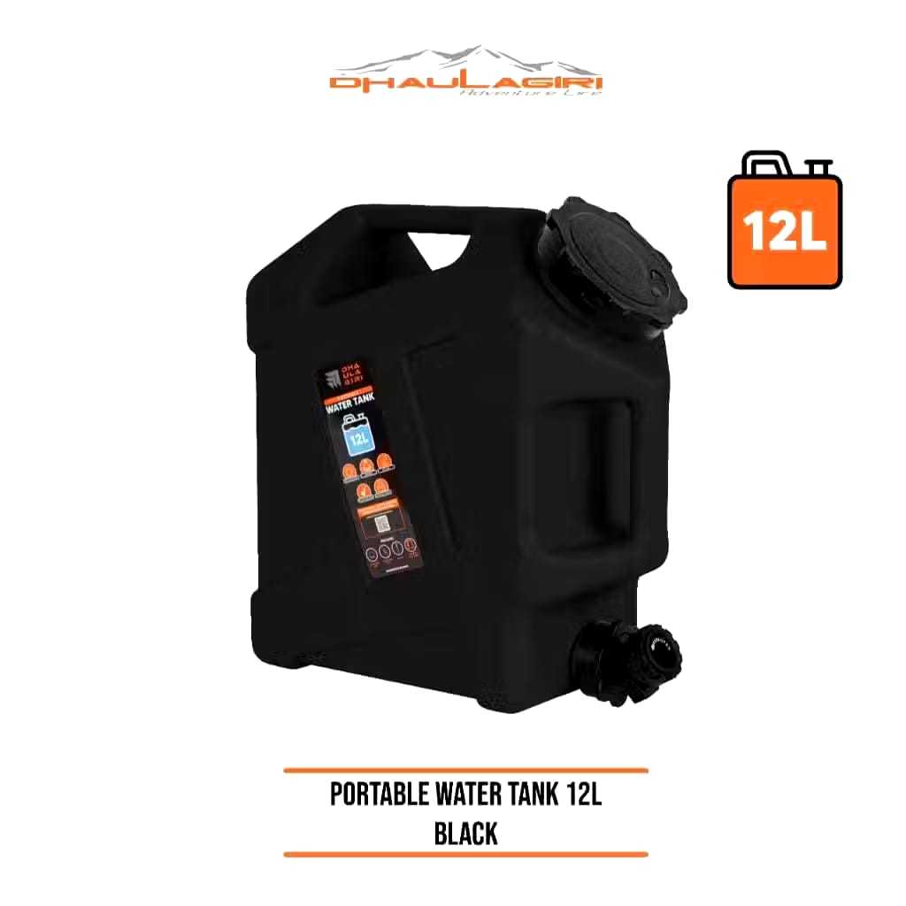 Dhaulagiri Portable Water Tank 12 Liter / Dirigen Air / Penampungan Air - Jerigen Air