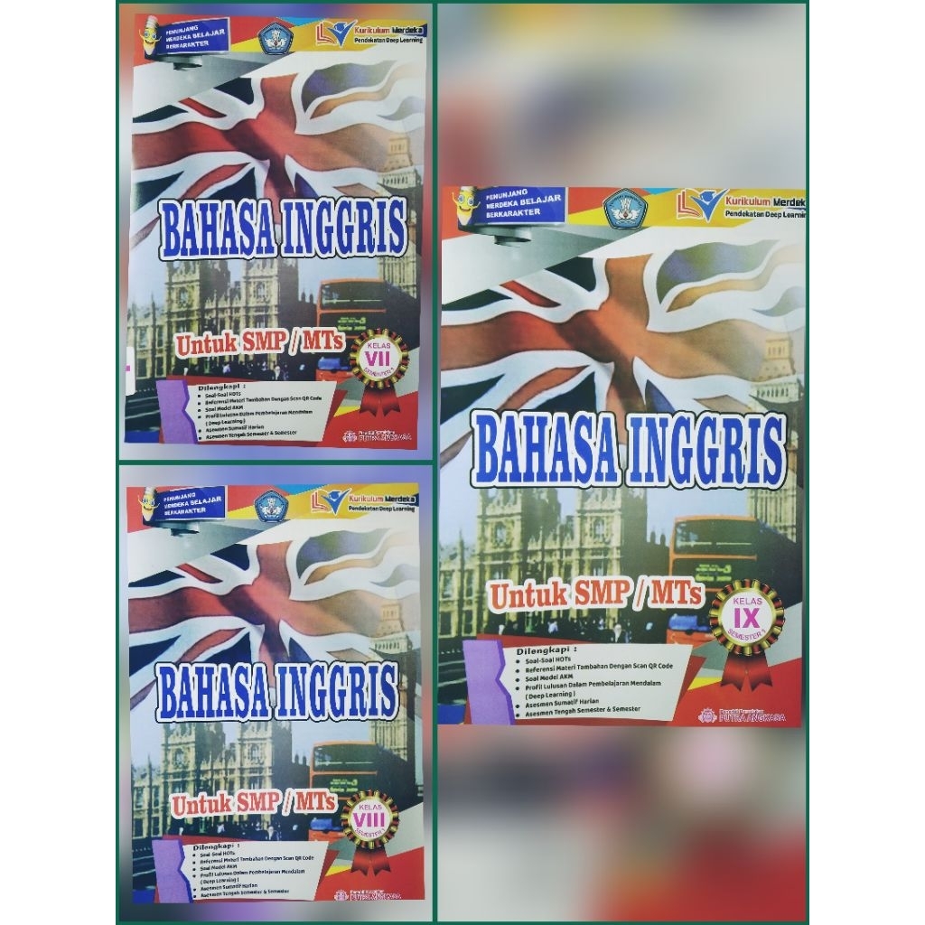LKS SMP MTS BAHASA INGGRIS KELAS 7 8 9 SEMESTER 1 KURIKULUM MERDEKA