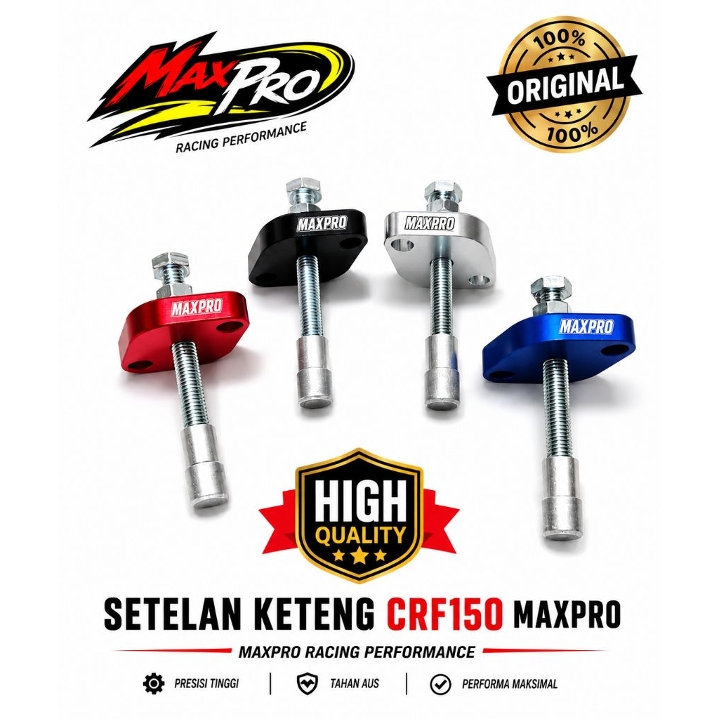 BPRO Setelan Keteng Tensioner Tonjokan Keteng Honda CRF CRF150 SONIC CBR 150 CB150R Original BPRO ma
