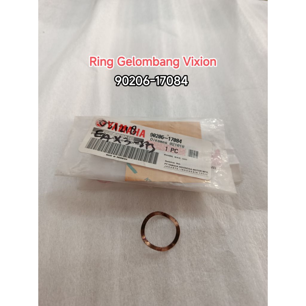Washer Mave Ring Gelombang Yamaha Vixion Old,Vixion New, Scorpio 90306-17084 Original YGP