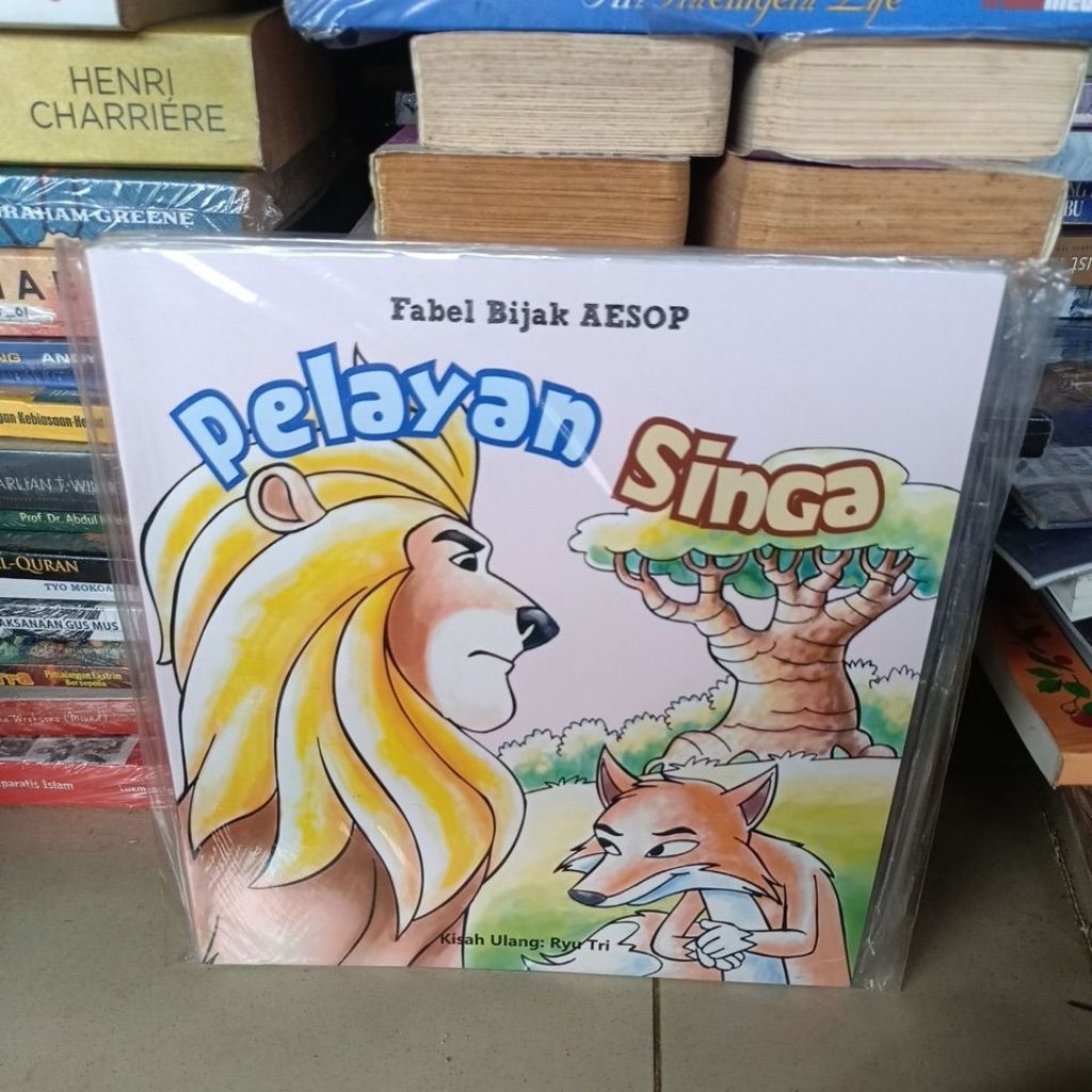 FABEL BIJAK AESOP ,PELAYAN SINGA.