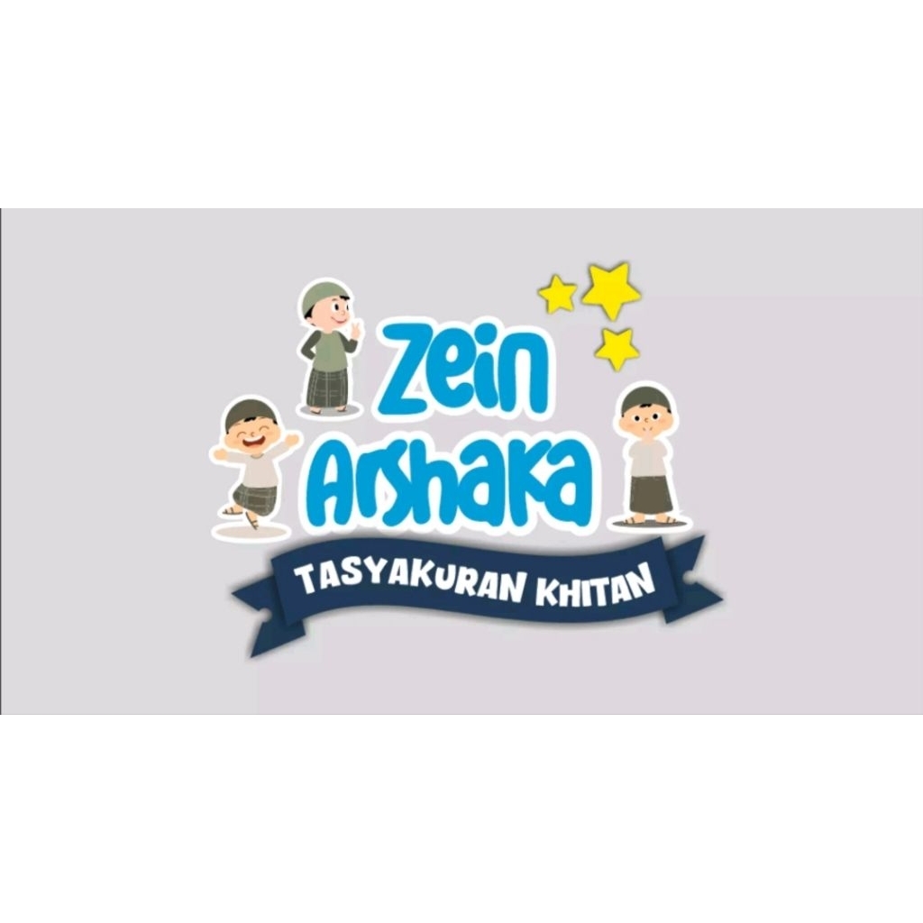 styrofoam acara ulang tahun#khitan#aqiqah#2 baris nama plus karakter