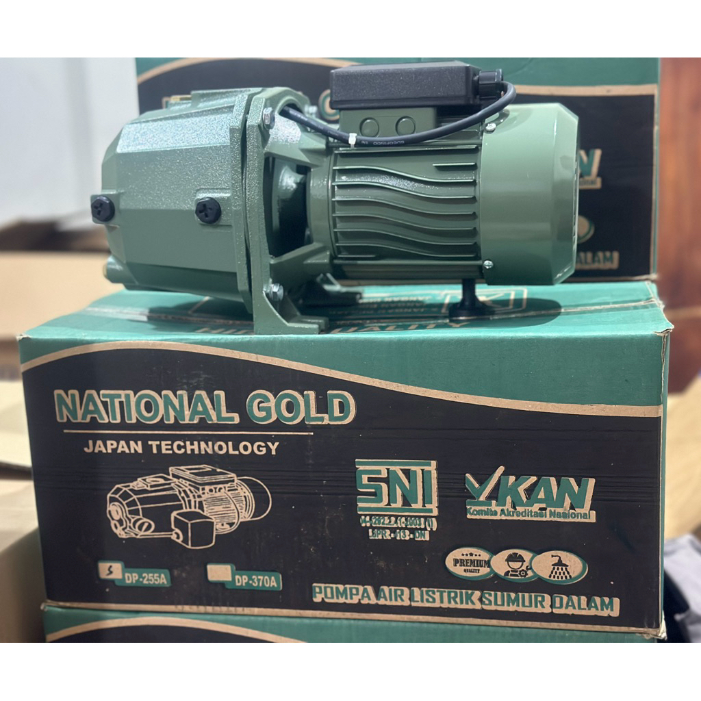 POMPA AIR JET PUMP OTOMATIS 30 METER TYPE DP 255 NATIONAL GOLD / DECKER