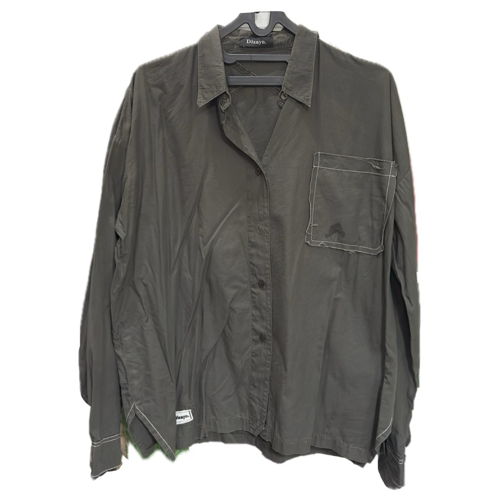 Preloved kemeja Dizayn Army