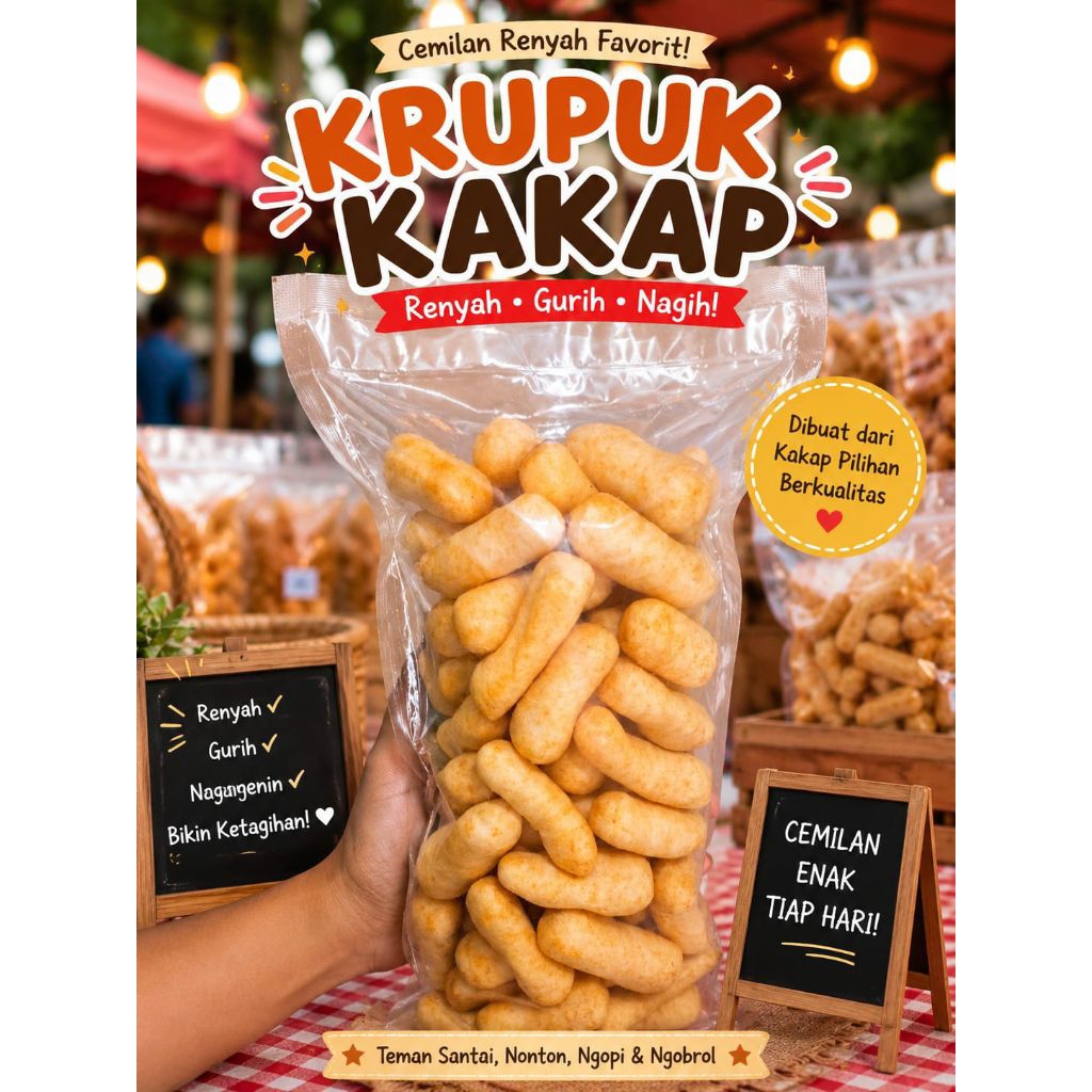 Kerupuk Kakap Ndaru 125gr