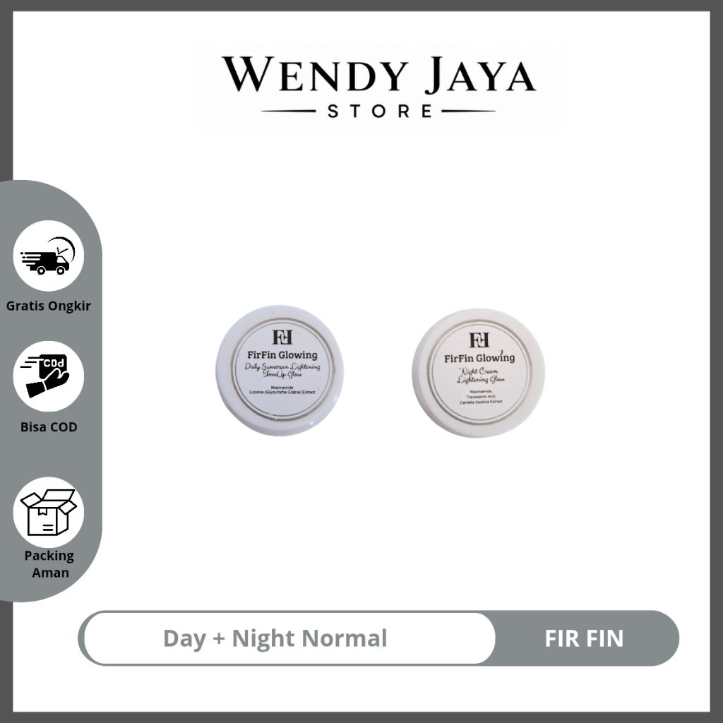 FF FIR FIN Day Night Cream Siang Malam Normal