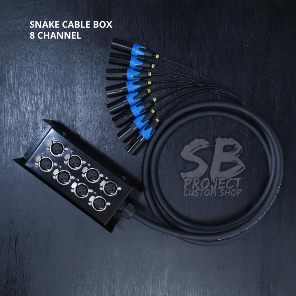 KABEL SNAKE 8 CHANNEL BOX