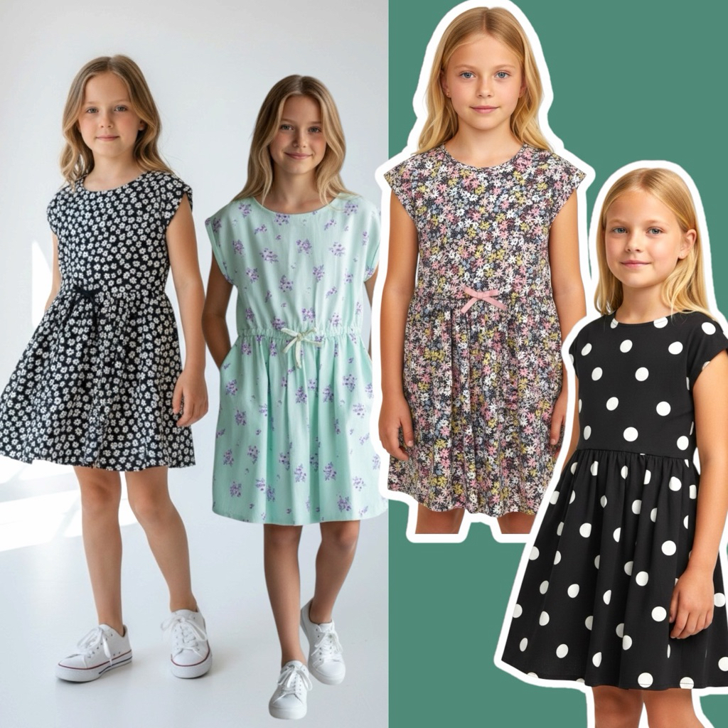 HEYKIDDY - Dress Anak Perempuan Hm