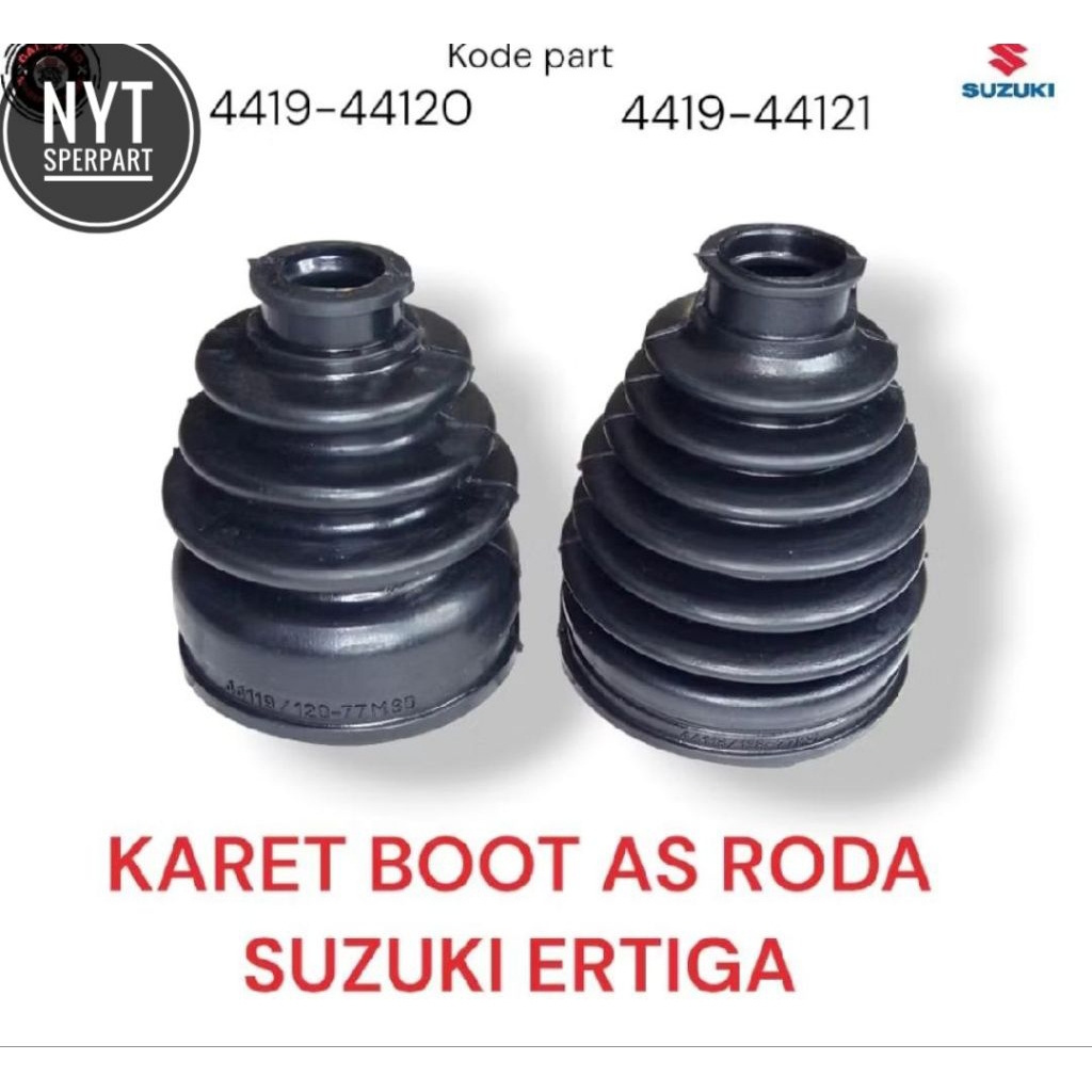 KARET BOOT AS RODA CV JOINT KOHEL BEARING SUZUKI ERTIGA