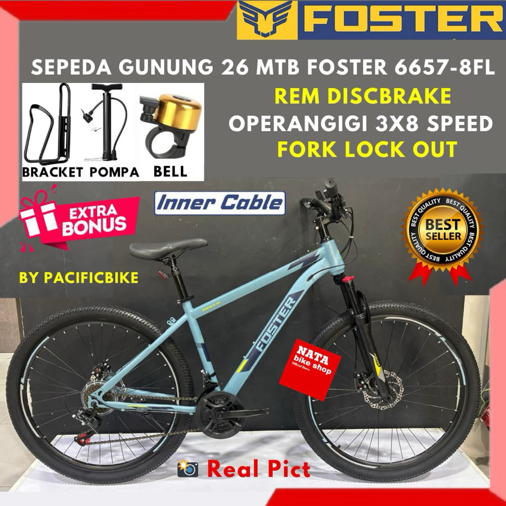 Sepeda Gunung MTB 26 Inch Foster Operangigi Terbaru