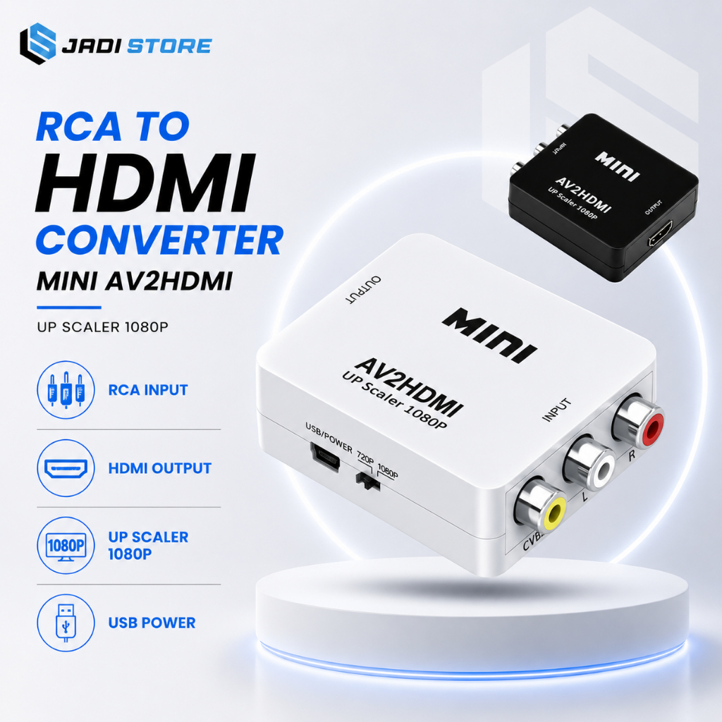 RCA to HDMI Converter RCA to HDMI Female Converter RCA to HDMI Mini AV to HDMI Mini AV2HDMI RCA to H