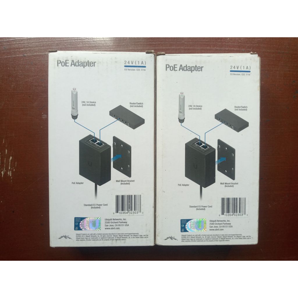 PoE Adapter 24V 1A Ubiquiti Networks Termurah