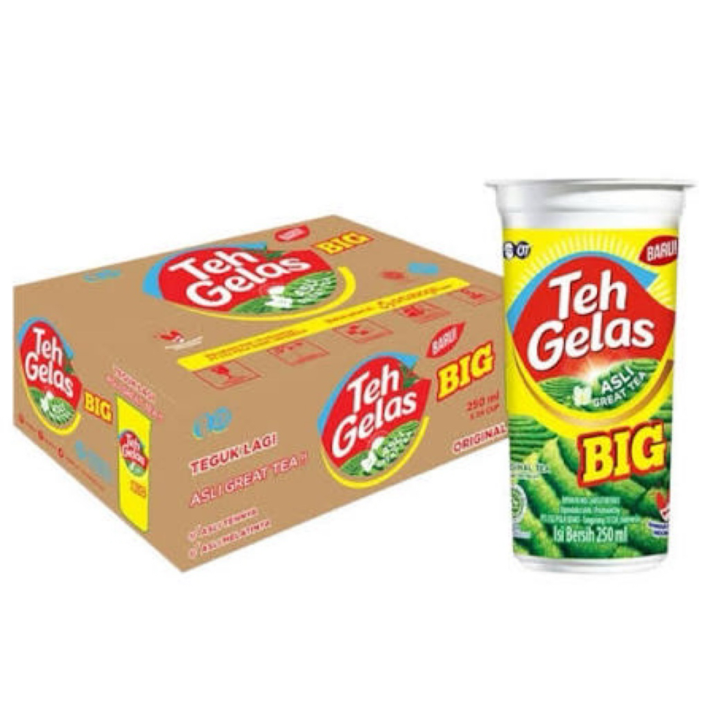 Teh Gelas Big - Minuman Teh dalam Gelas Besar untuk Nikmati Setiap Saat