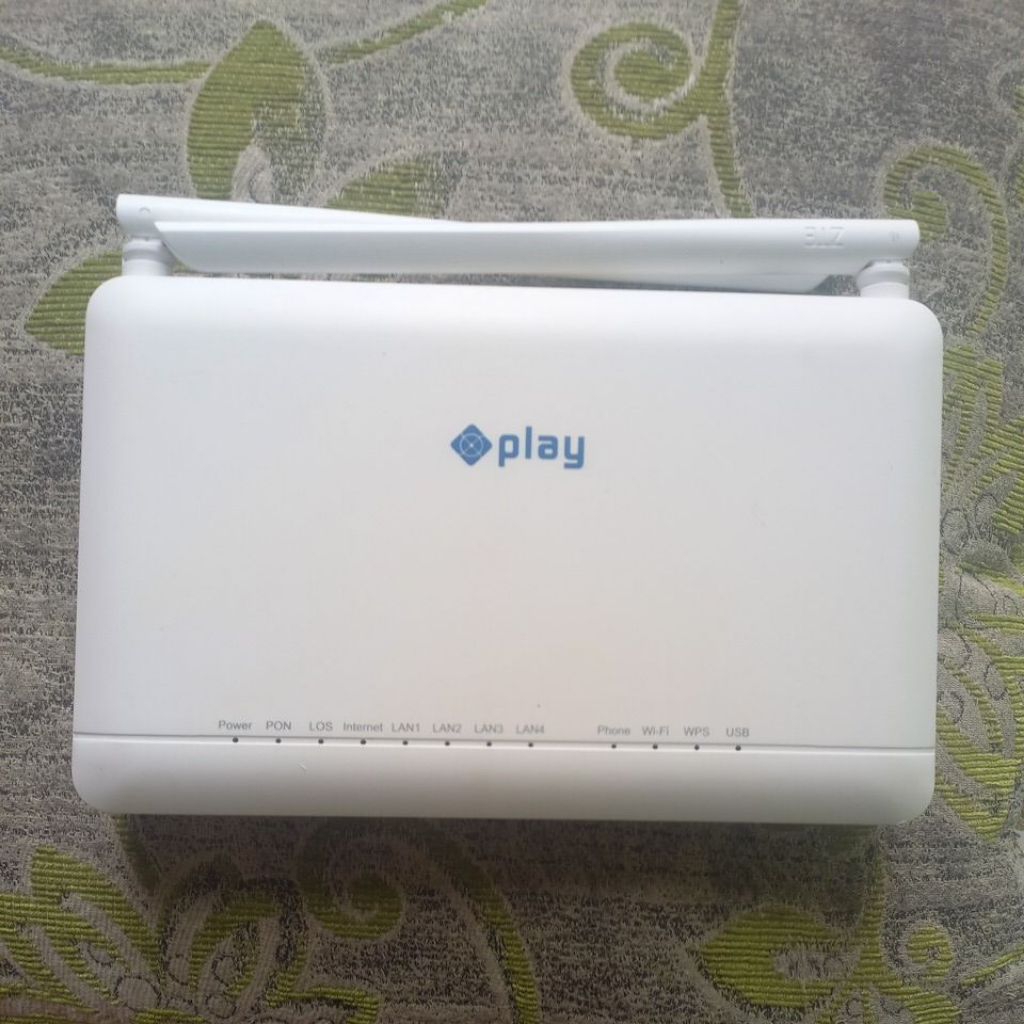 ZTE ZXHN F670L PORT HIJAU
