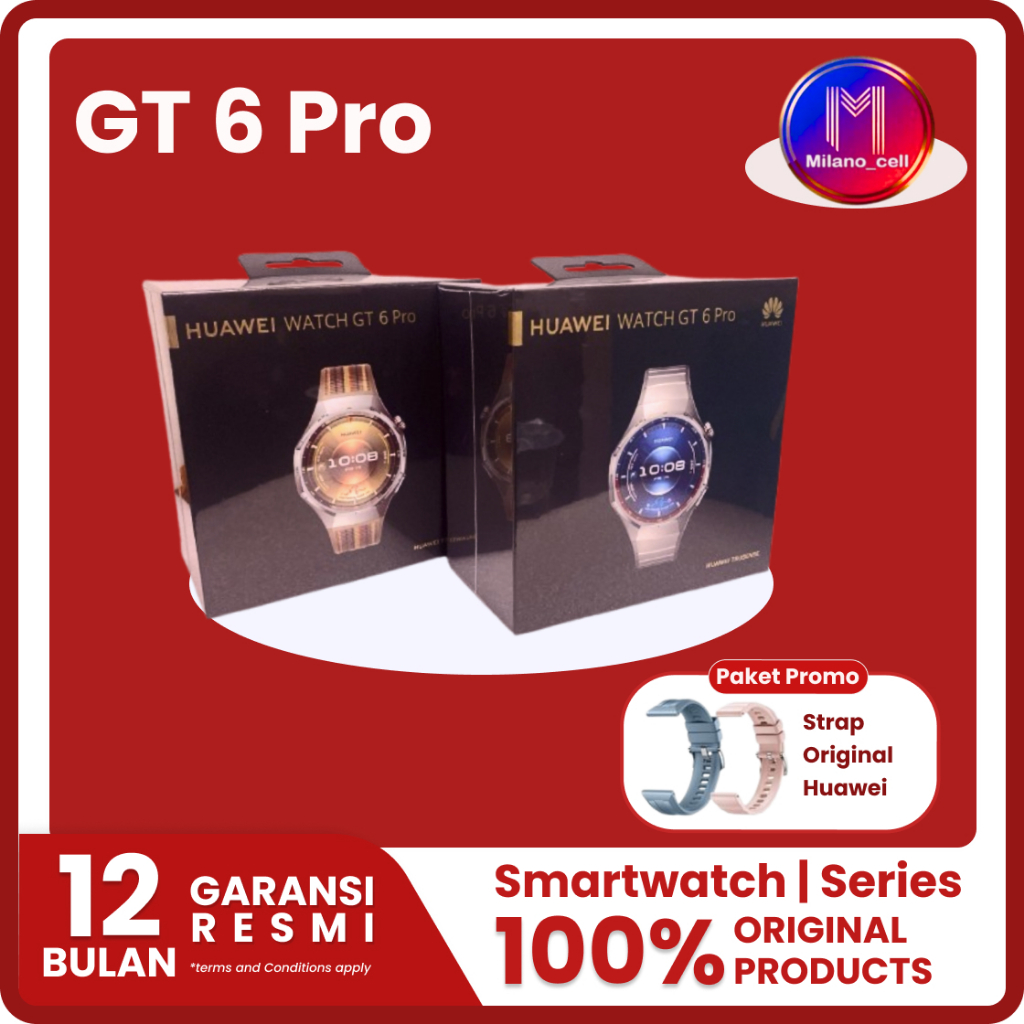 [NEW] Huawei Watch GT 6 Pro 46MM Garansi Resmi