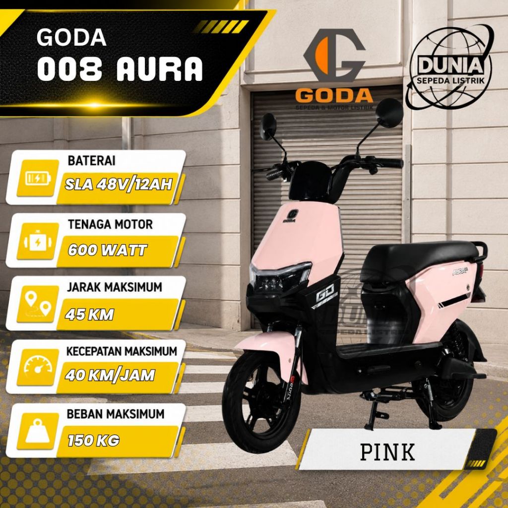 SEPEDA LISTRIK GODA 008/GODA AURA