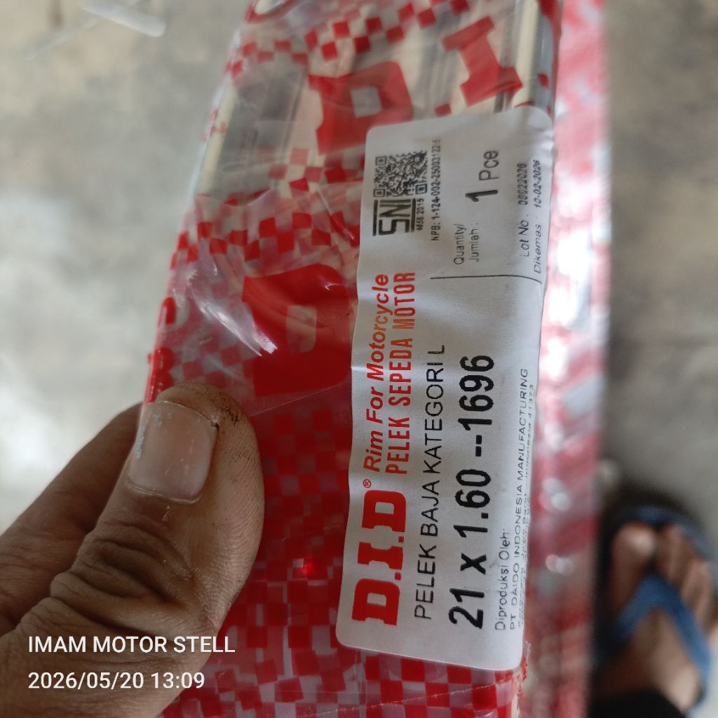 velg ring 21x160 DID cocok untu Chopper dan trabas crum