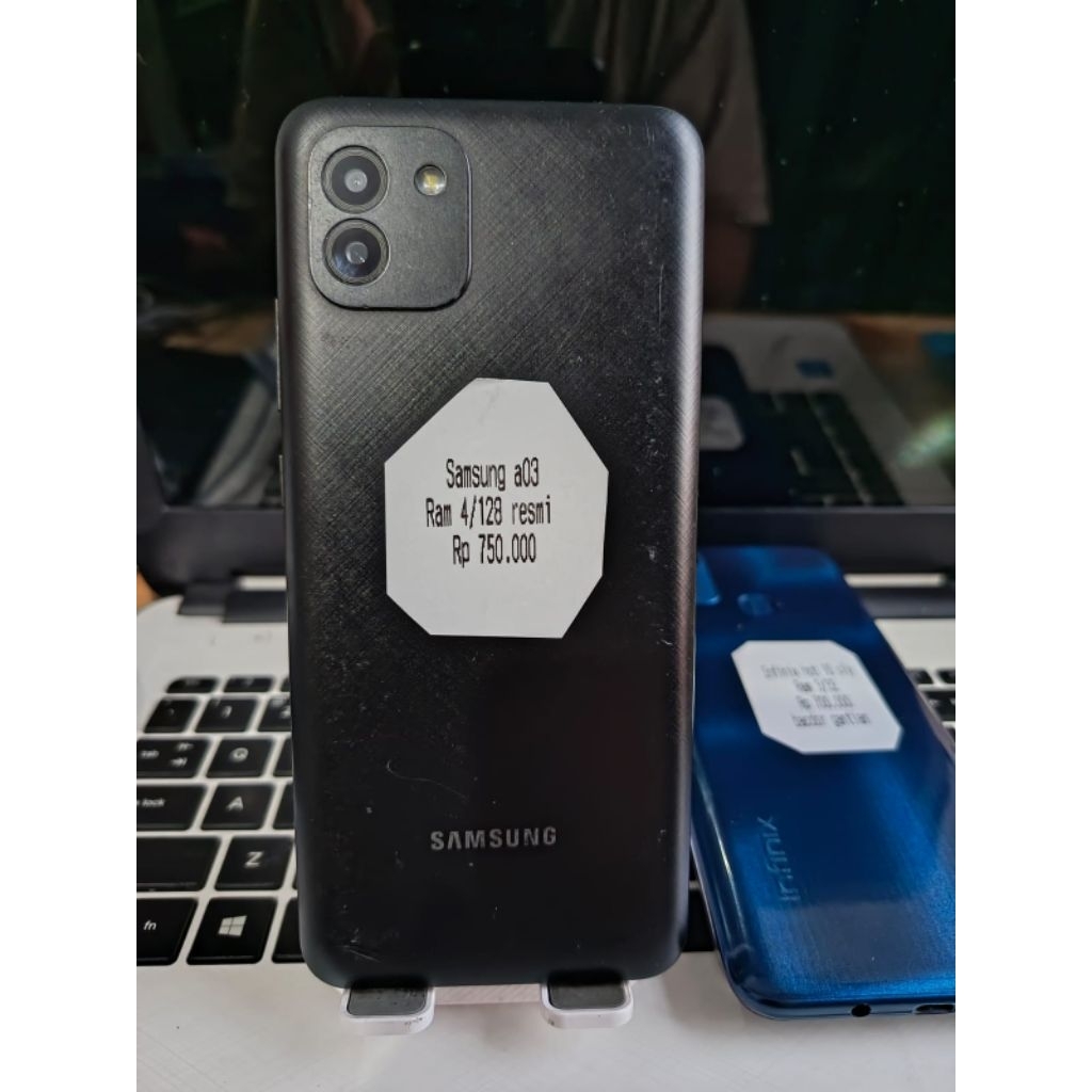 Samsung a03 ram 4/128 resmi deskripsi cek