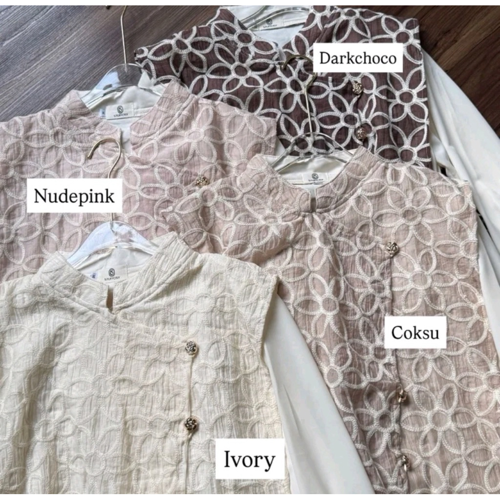 CINDY BLOUSE BORDIR