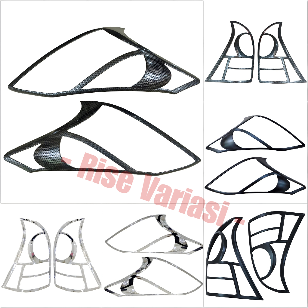Paketan List Garnish Depan Dan Belakang All New Avanza Xenia Veloz 2012 2013 2014