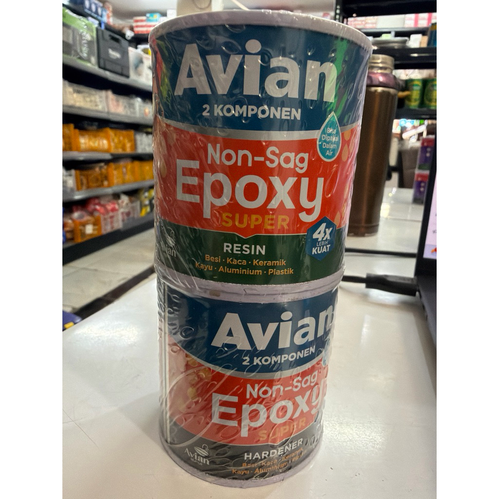 Avian Epoxy Non Sag Lem Kapal 800gr