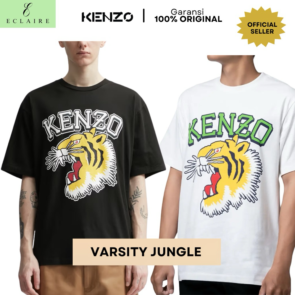 KENZO VARSITY JUNGLE TIGER OVERSIZE  ORIGINAL 100%