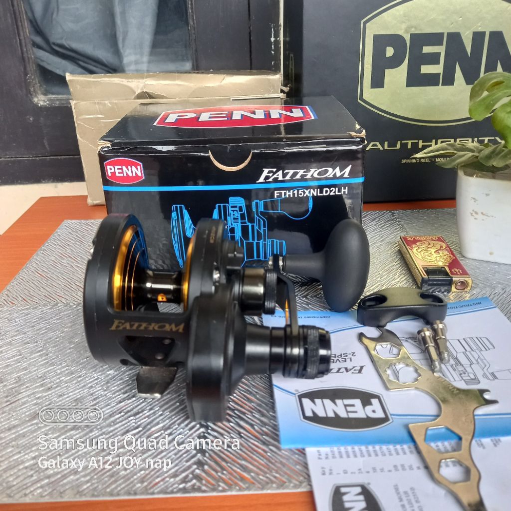 Reel oh Penn Fathom 2 speed FTH 15XNLD2LH second