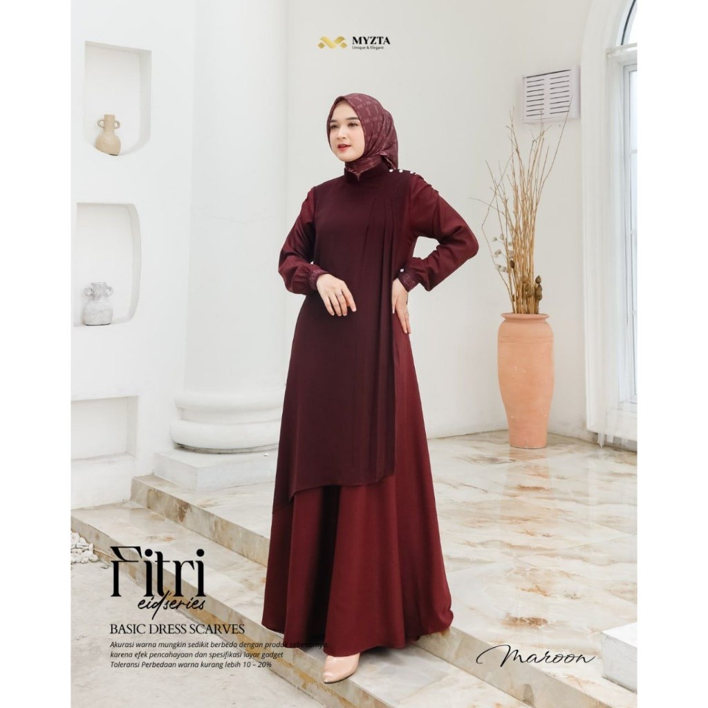 Fitri dress - Gamis dewasa - Gamis myzta//