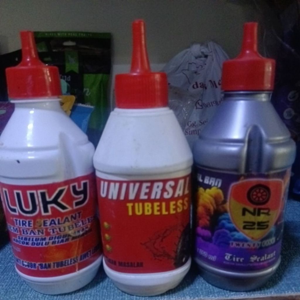 Lem Ban/Cairan Penambal Ban Tubles 350ml