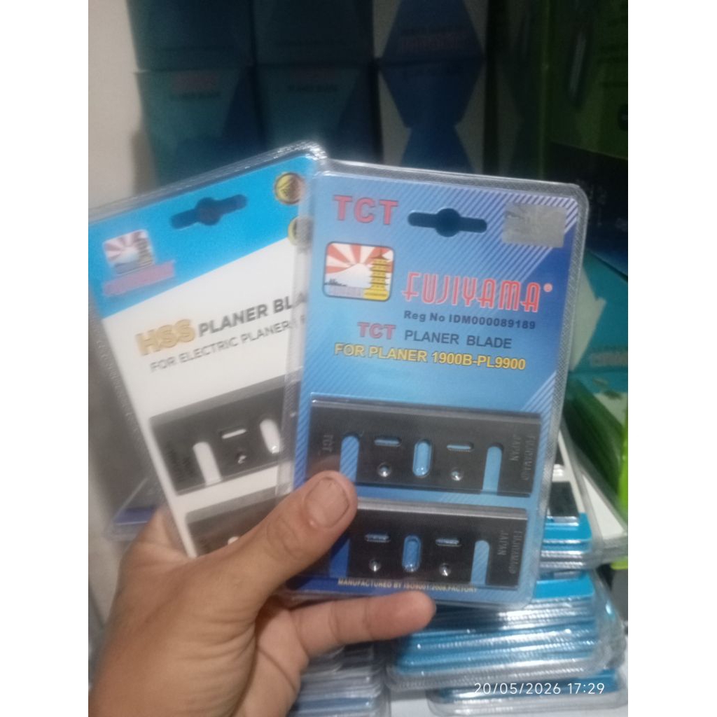 mata planer / mata ketam pasah kayu / mata mesin planer orginal fujiyama