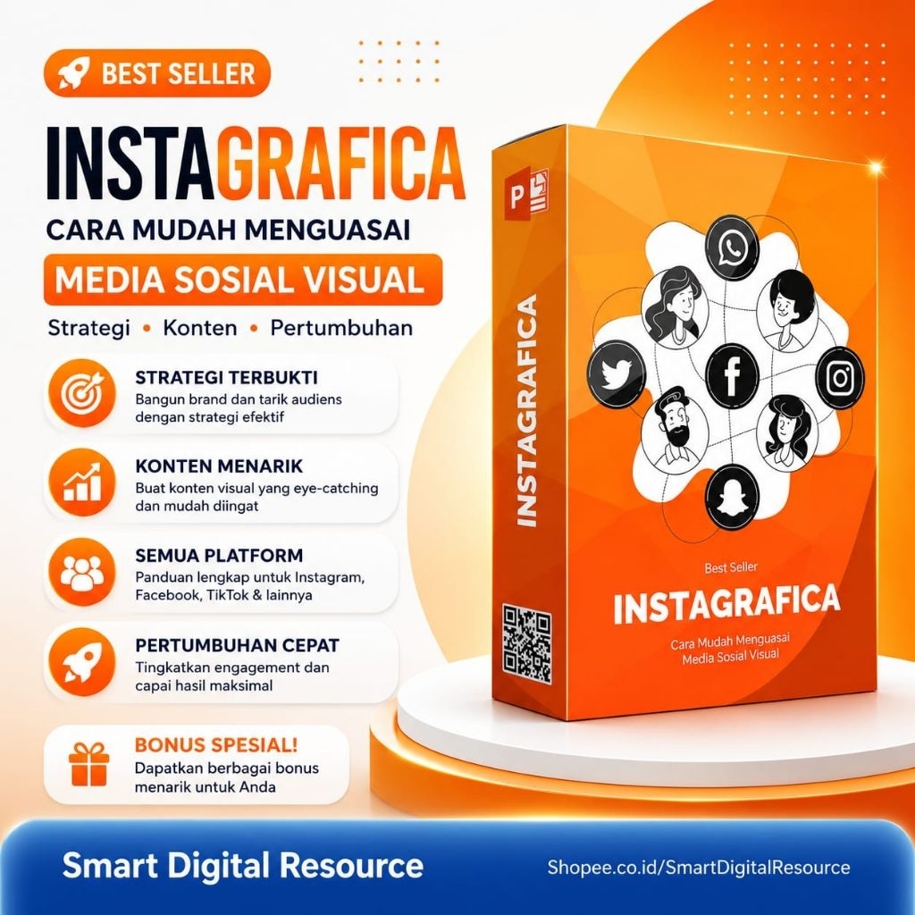 INSTAGRAFIKA - Paket Desain Instagram yang Menarik dan Eye-catching - PELUANG USAHA - TOOL BISNIS