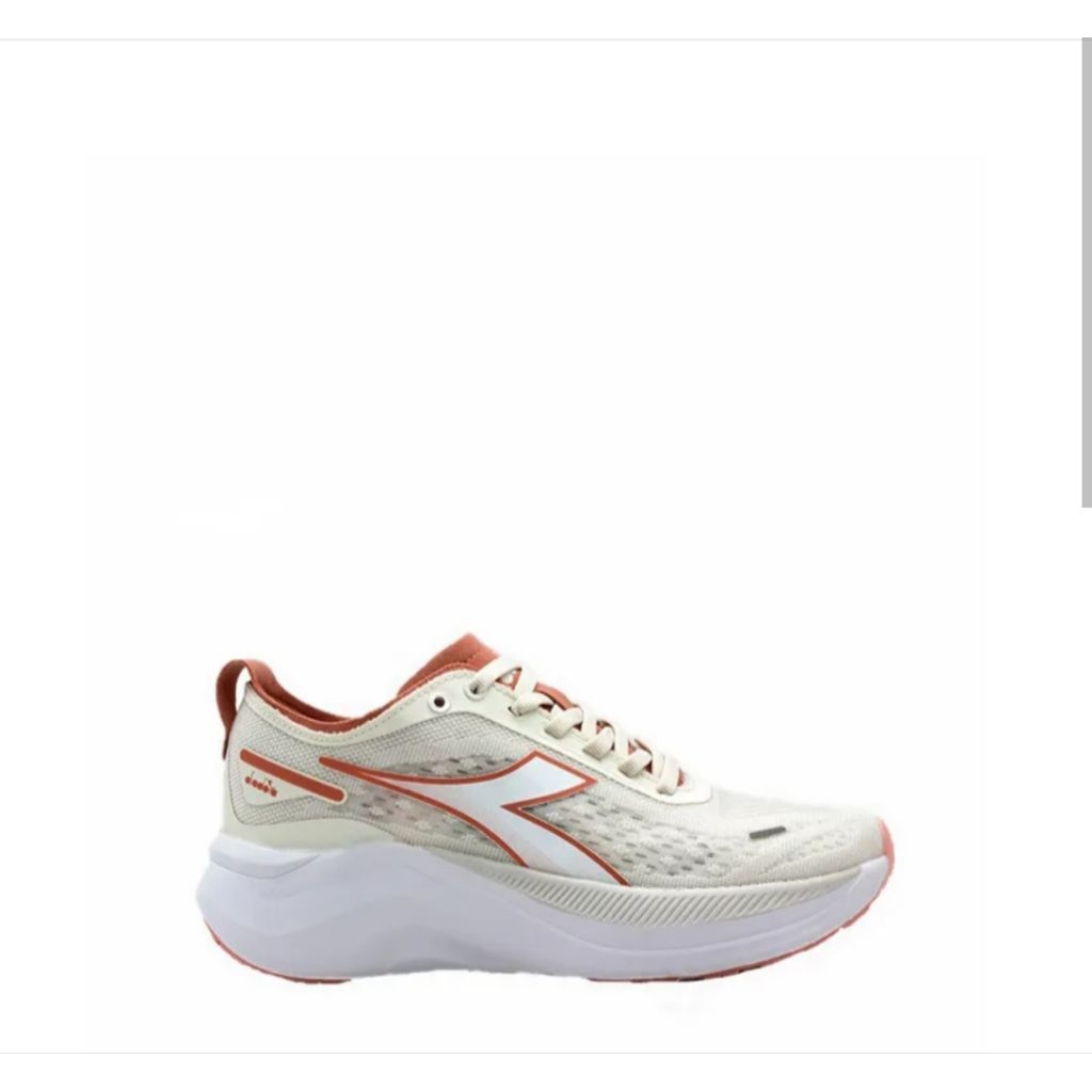 Diadora Raztow Womens Running Shoes-Cream
