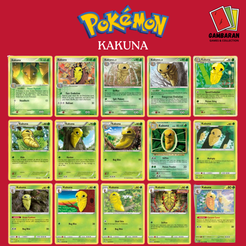 Kakuna AS2a Sv2a Kartu Pokemon Indonesia TCG