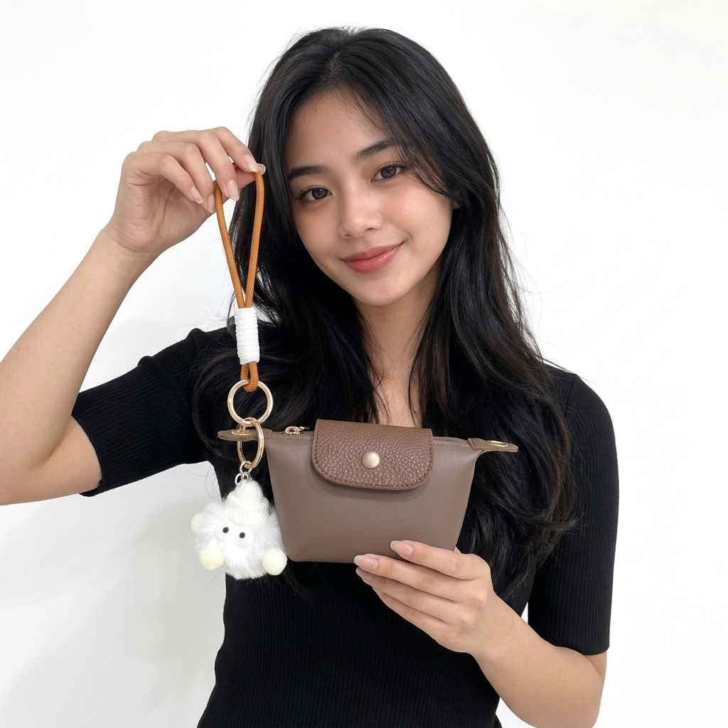 Dompet Mini Wanita HandBag Ganci– Tas / Pouch Mini Wanita Lucu & Fashionable
