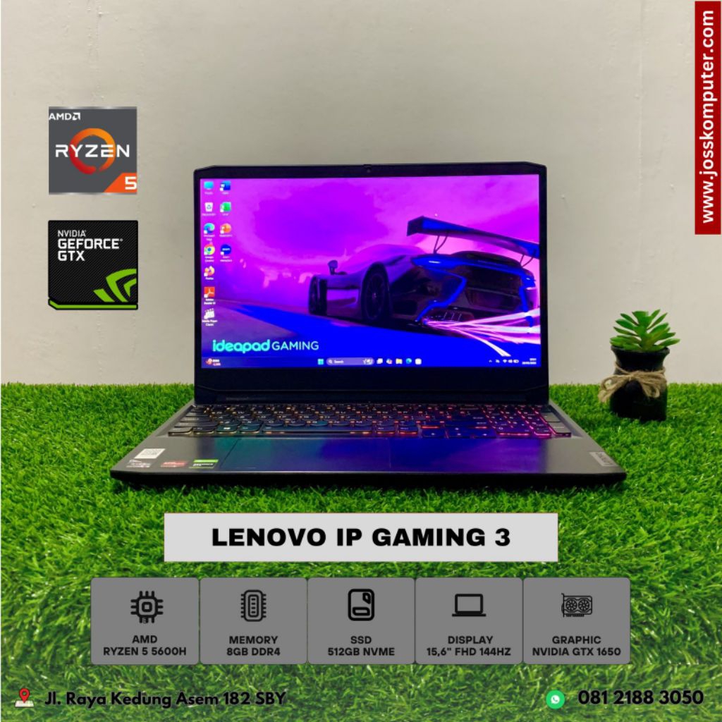 Lenovo Ideapad Slim 3 14ABR8 AMD Ryzen 5 5825U Ram 16GB SSD 512GB 14" FHD