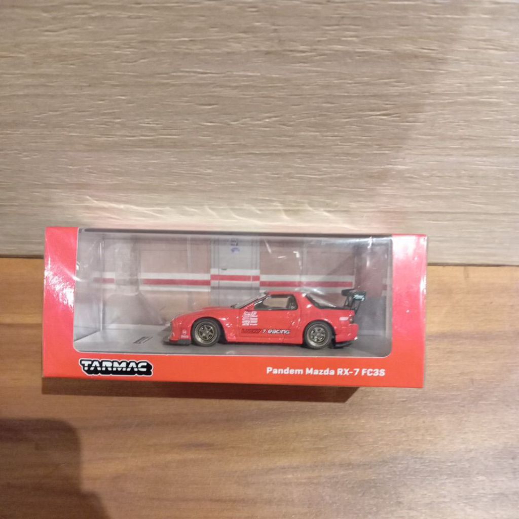 TARMAC WORKS PANDEM MAZDA RX7 FC3S RED TARMACWORKS