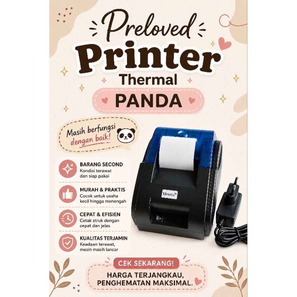 Printer Thermal Panda