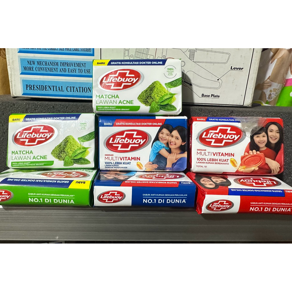 LIFEBUOY sabun batang merah|hijau|biru