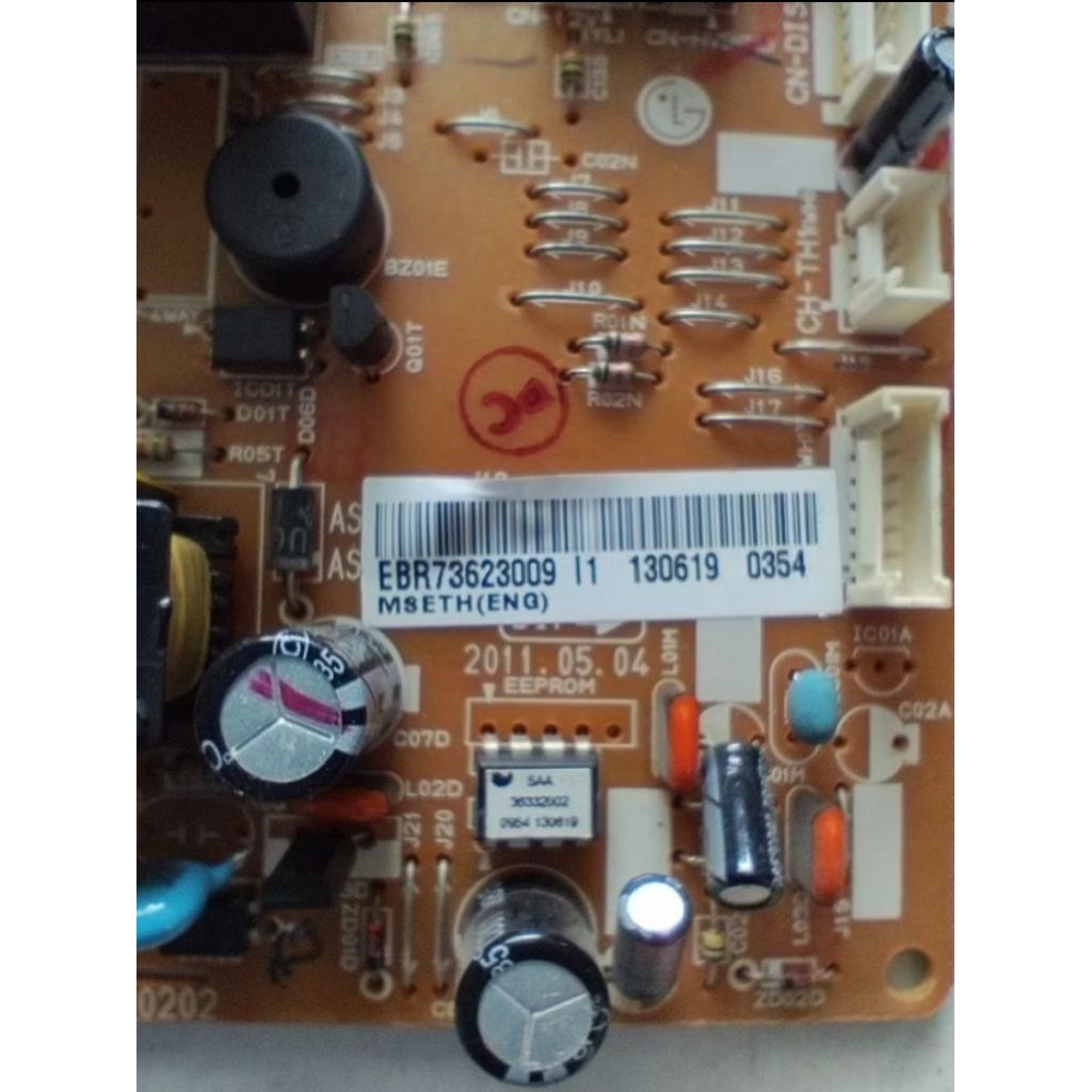 MODUL PCB AC LG EBR73623001 1PK-2PK ORIGINAL