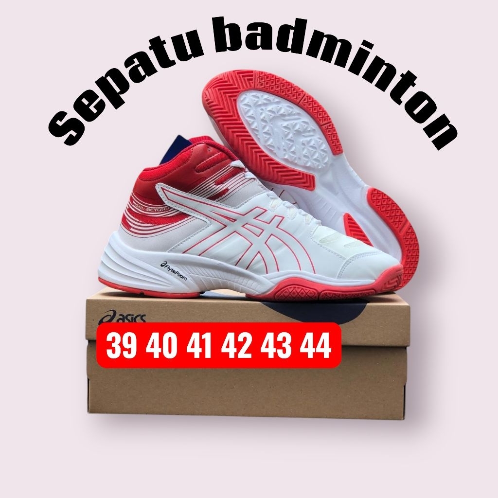sepatu badminton asics sol karet sepatu tenis
