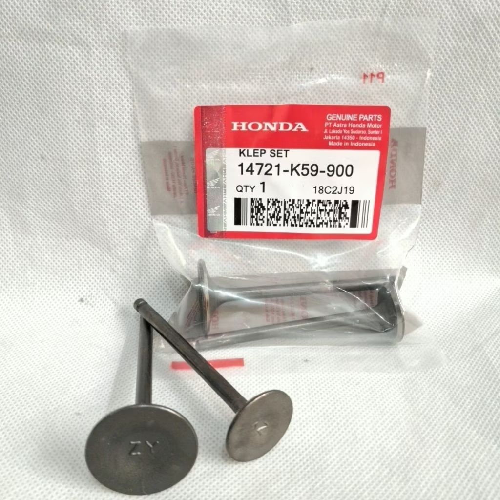 Payung klep set motor honda K59 Vario 150 klep set Vario 150 led old Pcx 150..
