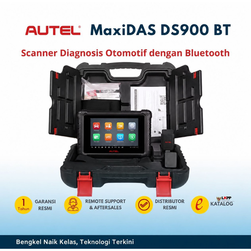 AUTEL MaxiDAS DS900BT Scanner Mobil dengan Bluetooth