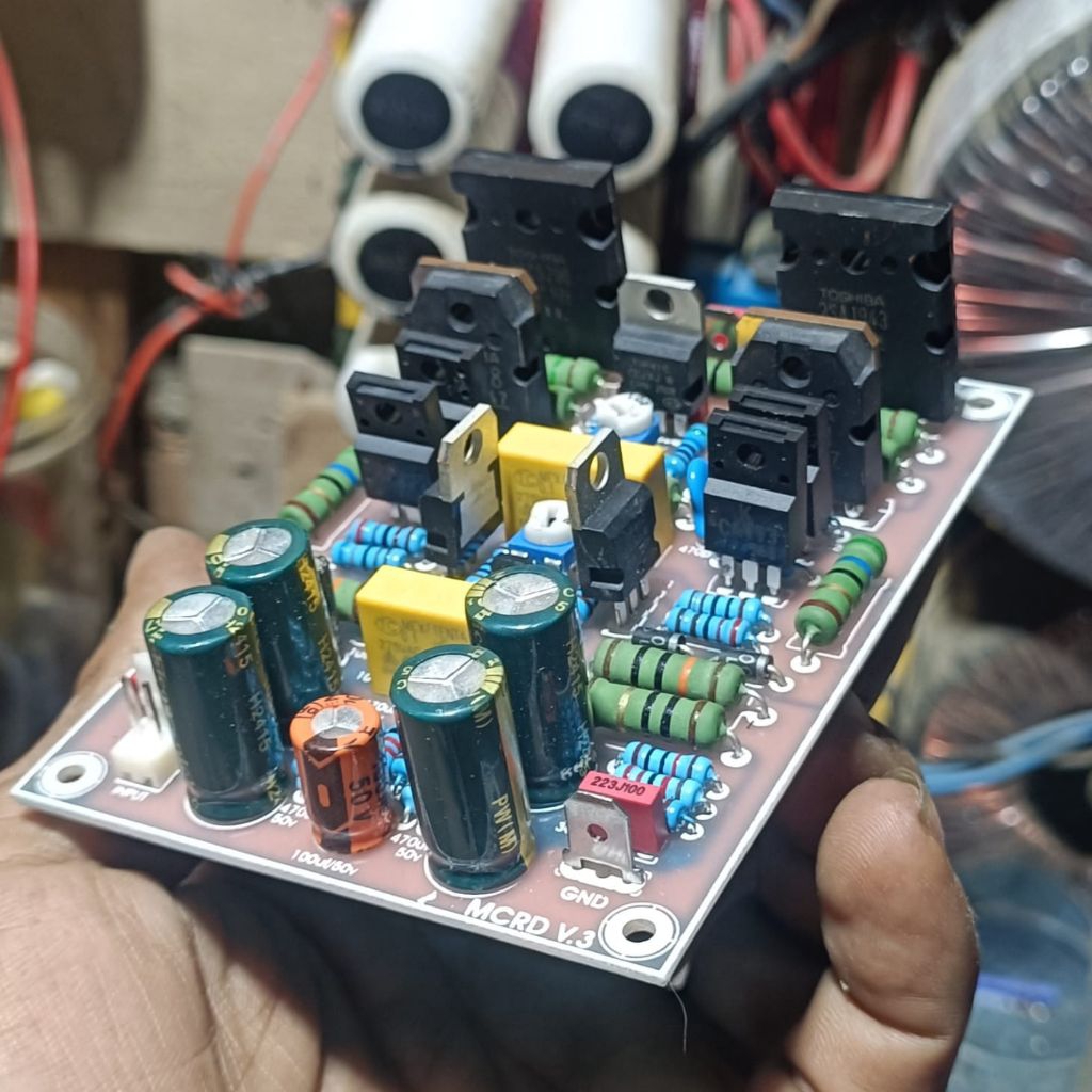 driver MCRD v3 balap lapangan PCB fiber kualitas bagus karakter flat dan lowsub horreeg  sssiap horr