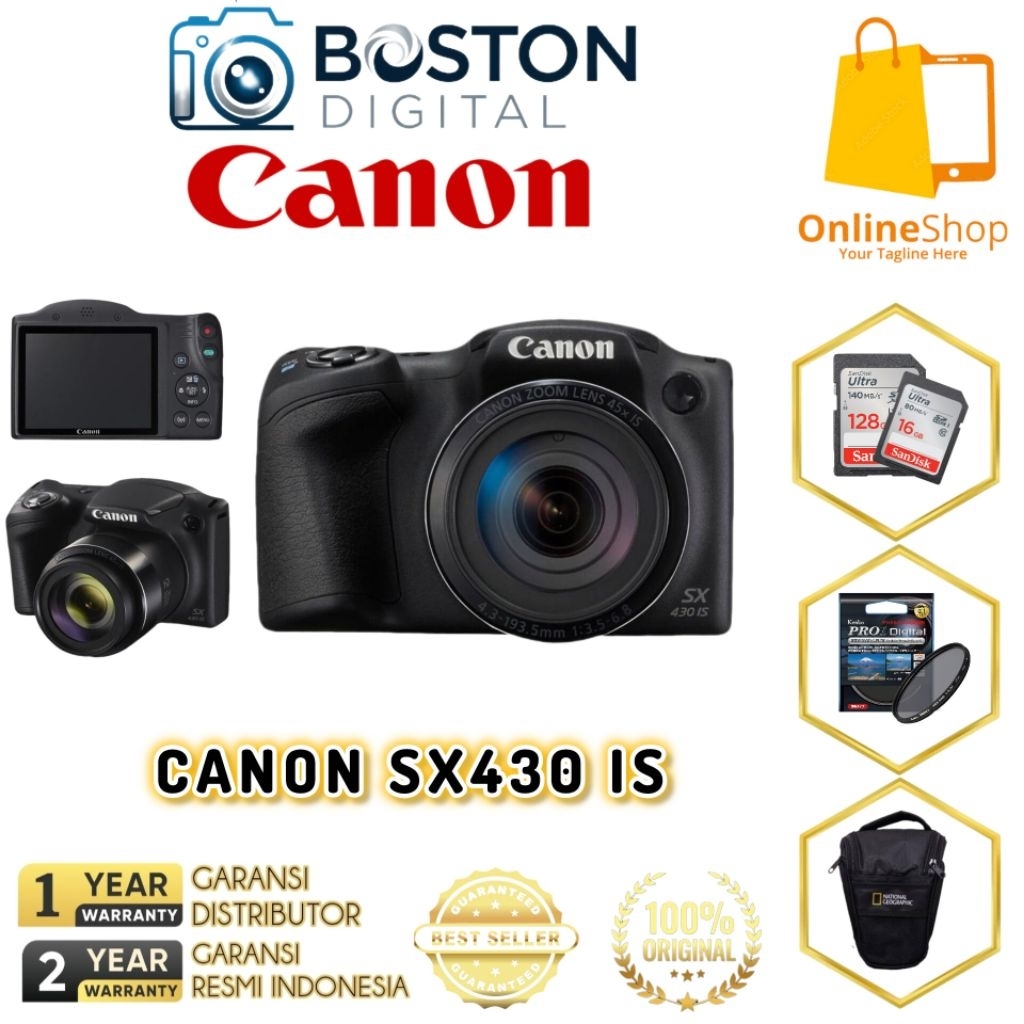 CANON POWERSHOT SX430 IS / CANON SX430 IS / CANON SX430