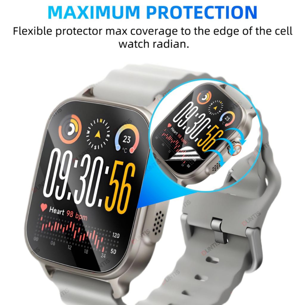 Hydrogel Screen Protector for Realme Watch 5 - Matte, REALME WATCH 5 2pcs