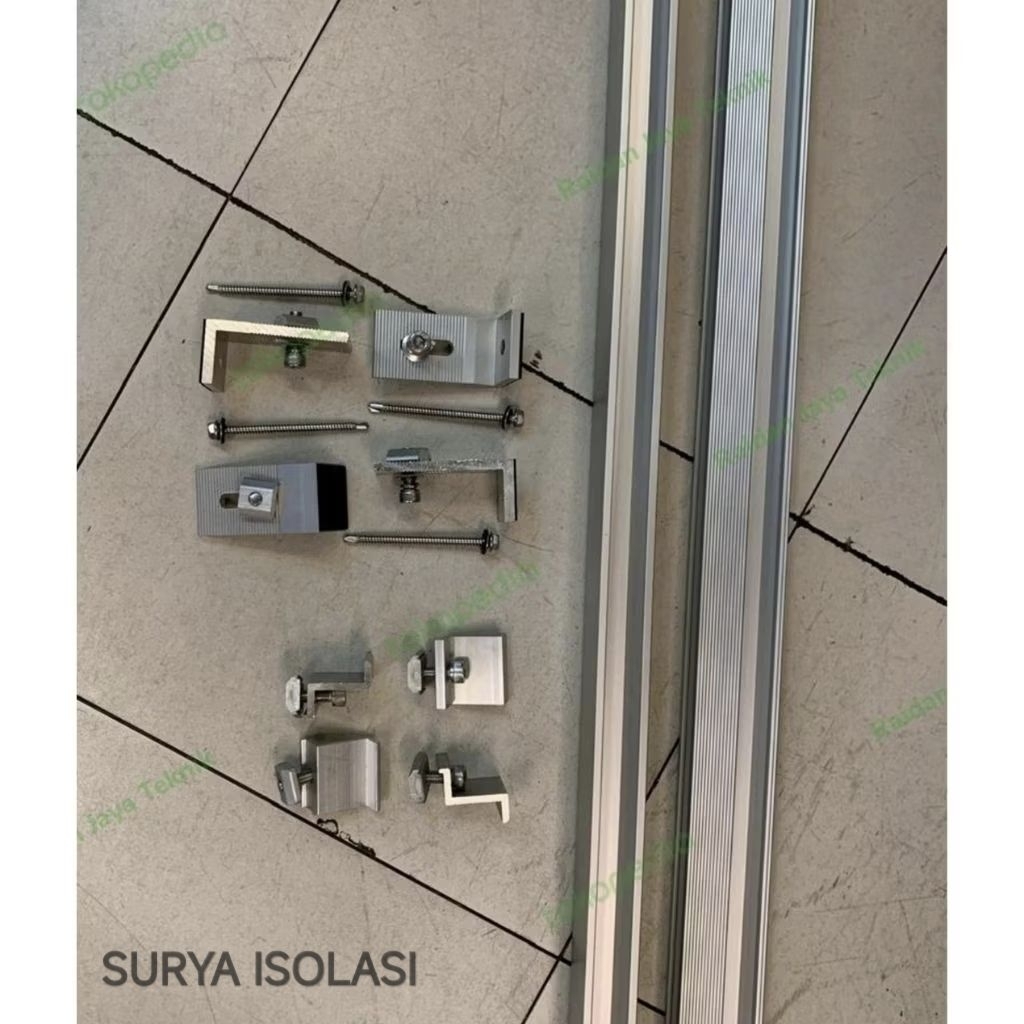 Paket mounting bracket panel surya dudukan solar cell