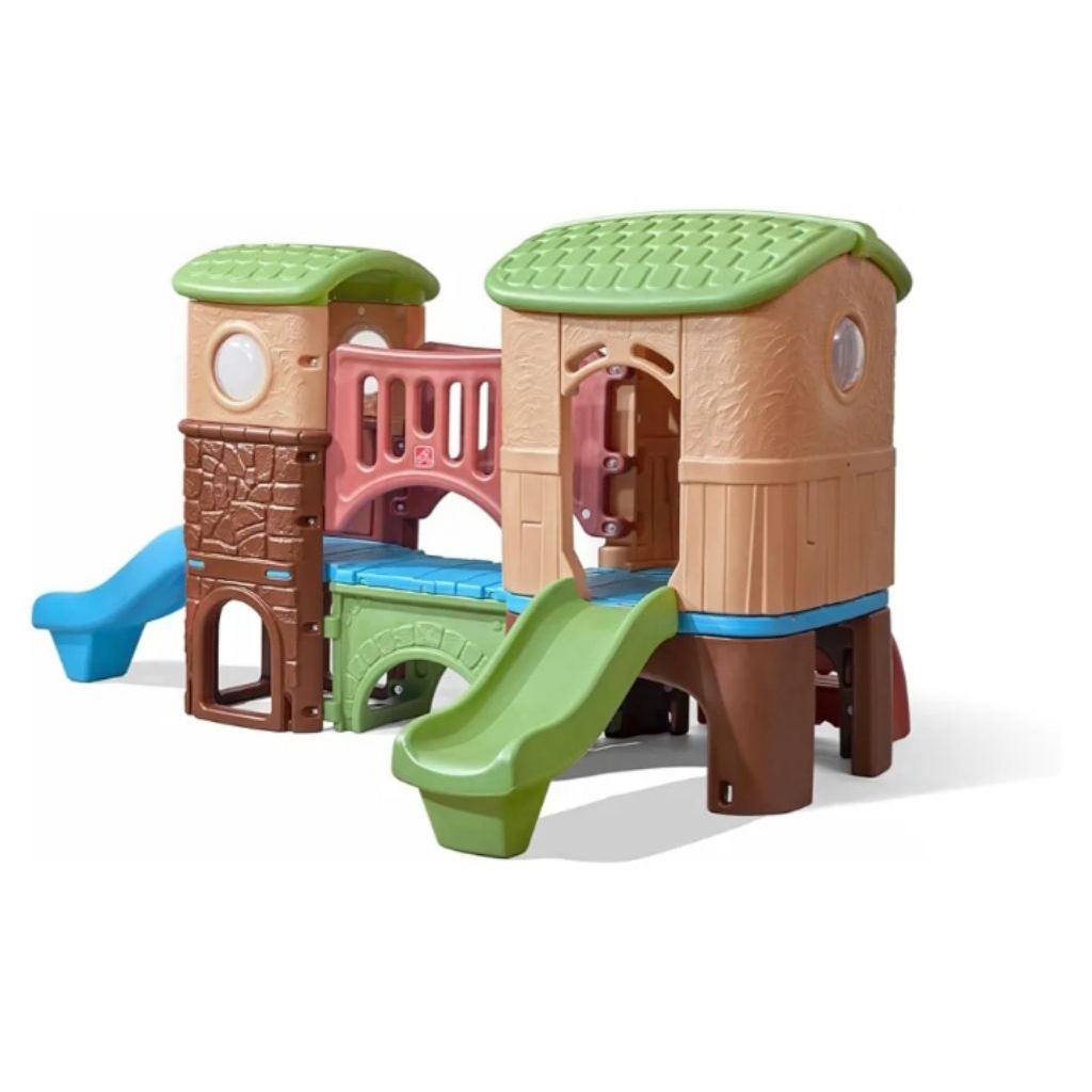PRELOVED PEROSOTAN PROSOTAN PLOSOTAN GROW N UP DOUBLE SLIDE MAINAN ANAK TOBEBE LITTLE TIKES STEP2 ST