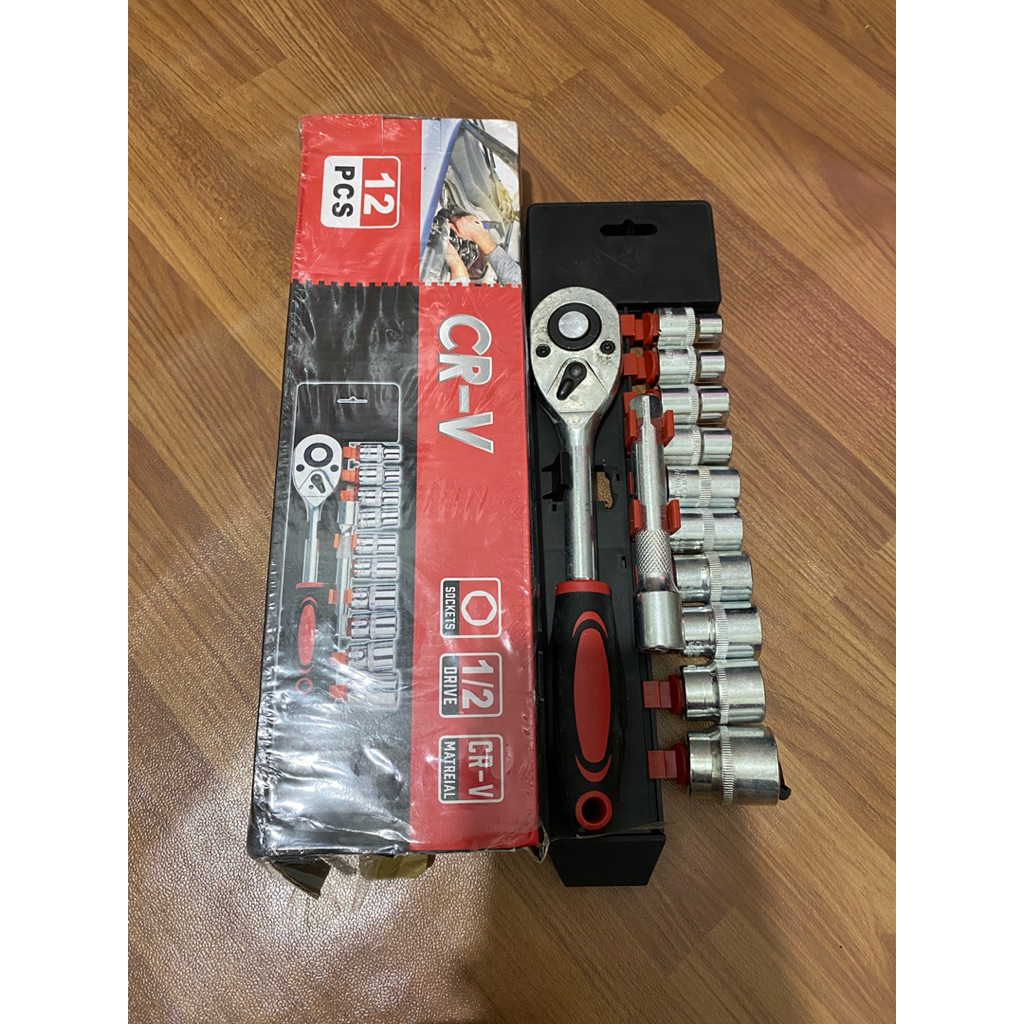 Kunci shock set 1/2 inchi CRV